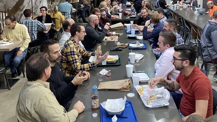 Logo for Men's Downtown Lunch