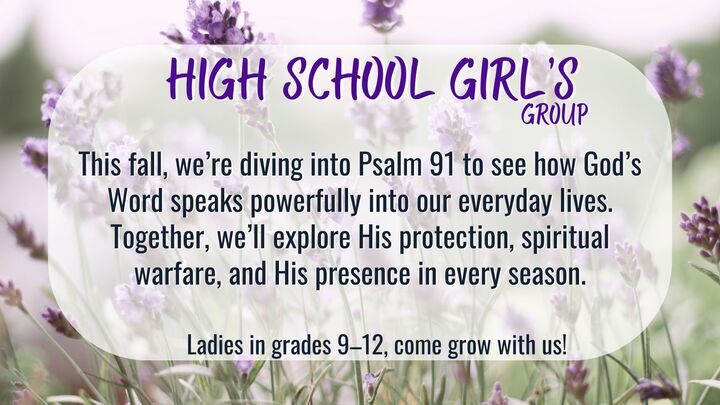 Logo for High School Girls Small Group