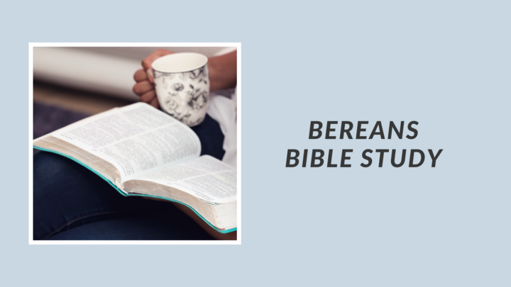 Logo for Bereans Bible Study