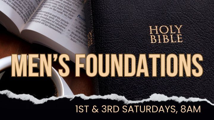 Logo for Foundation Men's Ministry