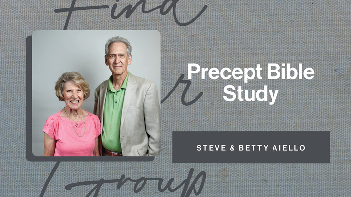 Logo for Precept Bible Study - Wednesdays 6:15 p.m.