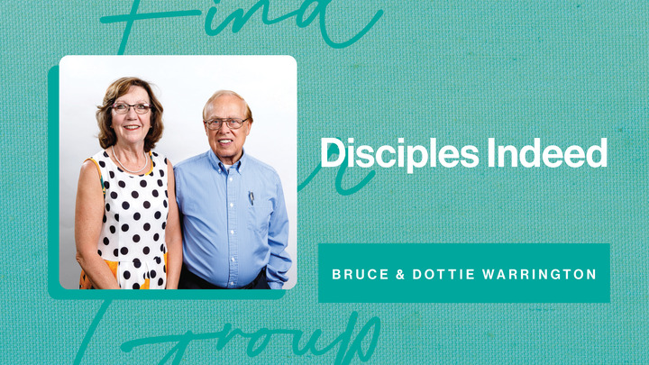 Logo for Disciples Indeed - Sundays 9:15 a.m.
