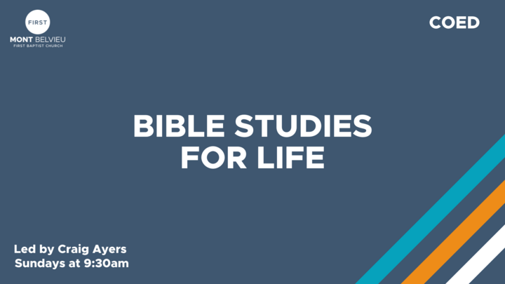 Logo for Bible Studies for Life (led by Craig Ayers)
