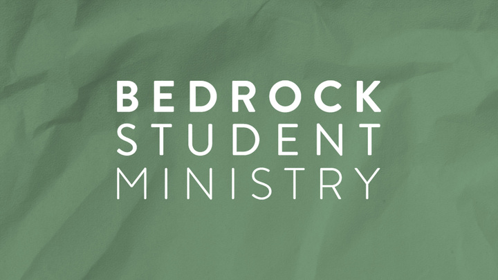 Logo for Bedrock Student Ministry