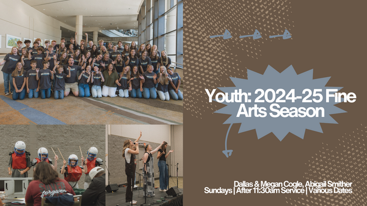 Logo for YOUTH: 2024-25 Fine Arts Season