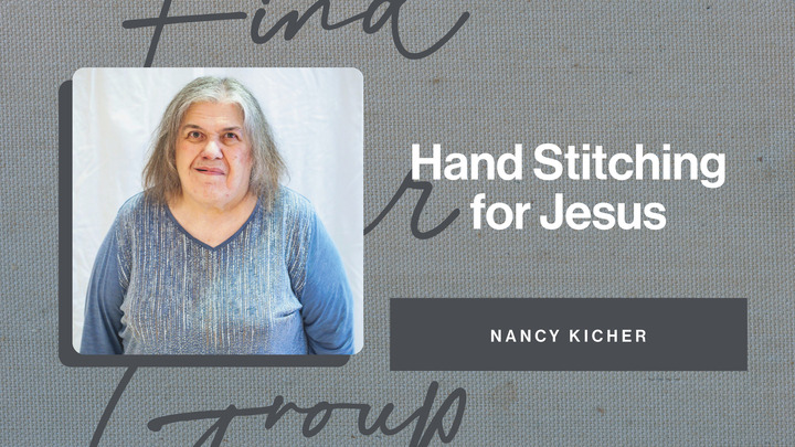 Logo for Hands Stitching 4 Jesus - Wednesdays 6:15 p.m.