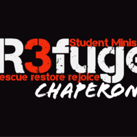 Logo for R3fuge Chaperone Volunteer