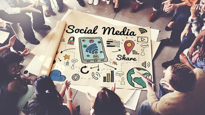 Logo for Social Media Team