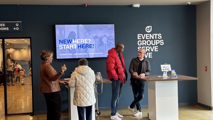 Logo for *Serve on Sundays | Greeting Team