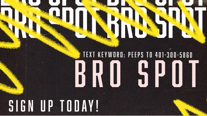 Logo for BRO SPOT MEET UPS