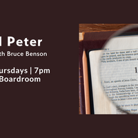 Logo for 1 Peter with Bruce Benson