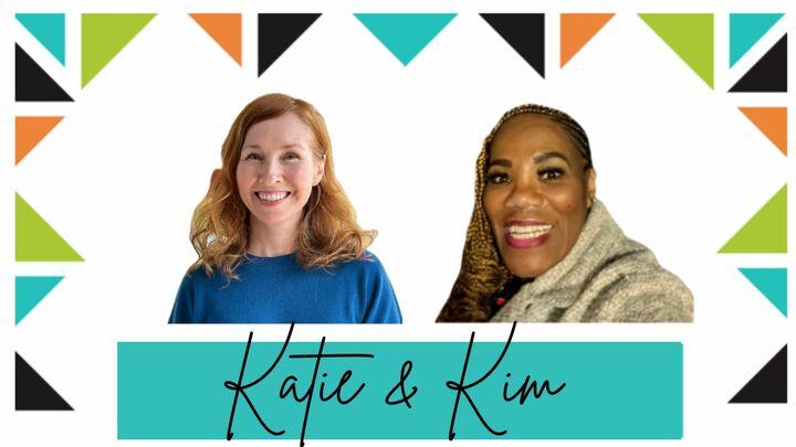 Logo for Monday ONLINE Group with Katie and Kim