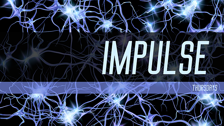 Logo for Impulse (Virtual & In-Person, Co-Ed, age 40+, Thursdays, 7:00pm)
