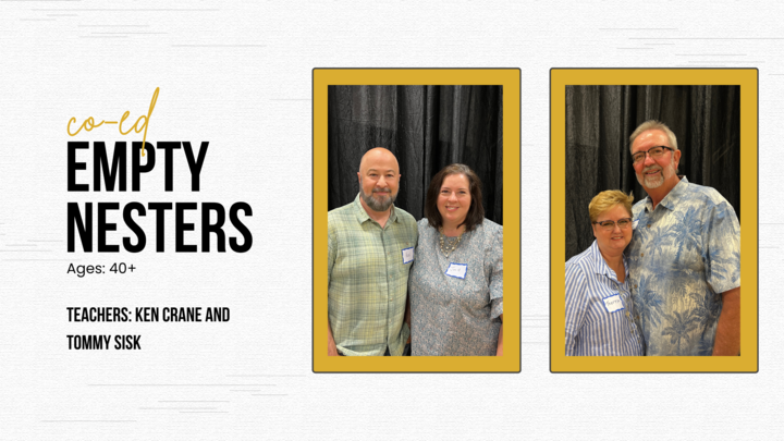 Logo for Ages 40+ | Co-ed | Empty Nesters | Teachers: Ken Crane & Tommy Sisk