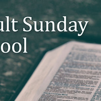 Logo for Adult Sunday School with Tom Pendergrass