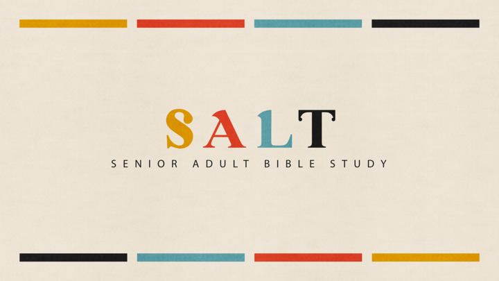 Logo for Senior Adult Bible Study