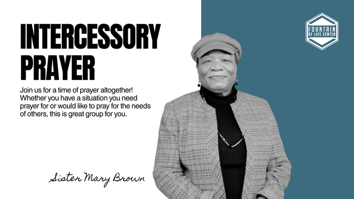 Logo for Intercessory Prayer Group w/Mary Brown