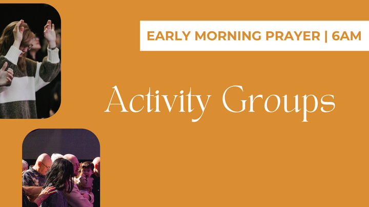 Logo for Early Morning Prayer | 6:00am