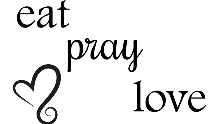 Logo for Eat, Pray, Love