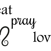 Logo for Eat, Pray, Love