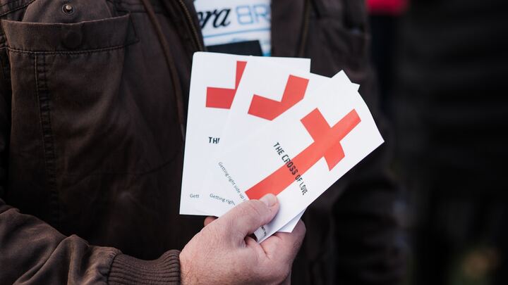 Logo for First Friday Evangelism