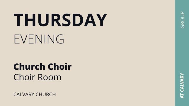 Logo for Calvary Church Choir