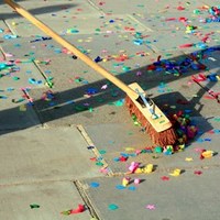 Logo for CLEAN UP & TEAR DOWN