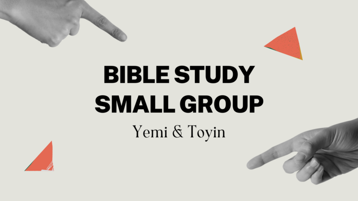 Logo for Bible Study Small Group - Yemi & Toyin