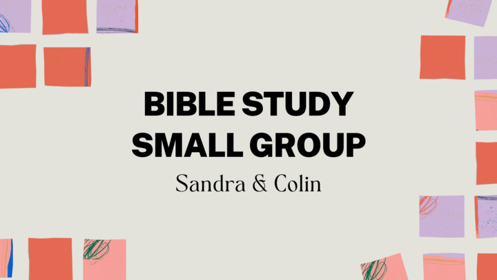 Logo for Bible Study Small Group - Sandra & Colin