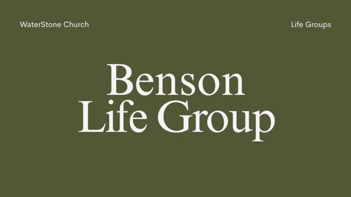 Logo for Benson Life Group