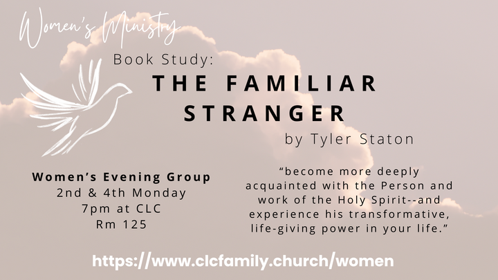 Winter Study 2026:  The Familiar Stranger by Tyler Staton
