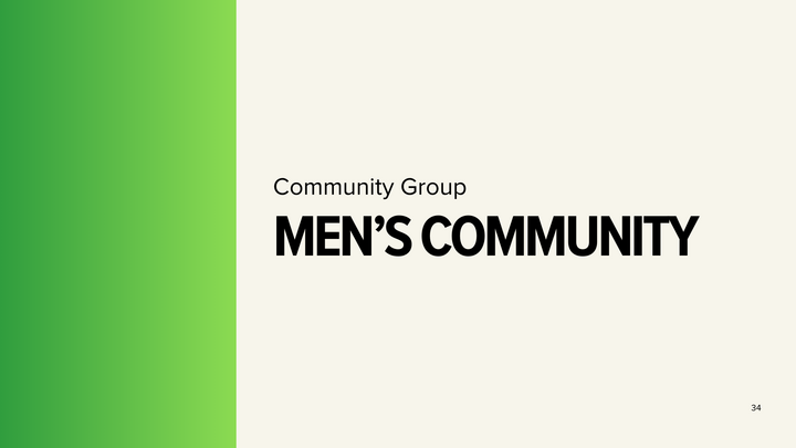 Men's Community
