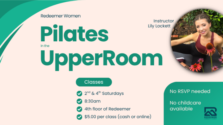 PILATES in the UPPER ROOM | Women's Fitness Class