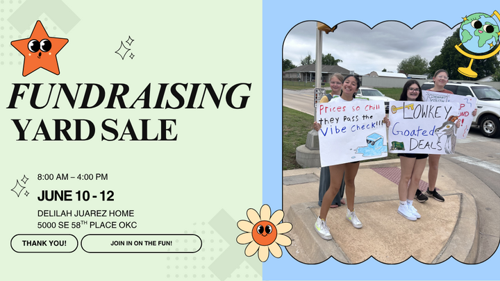 Youth Fundraising Yard Sale