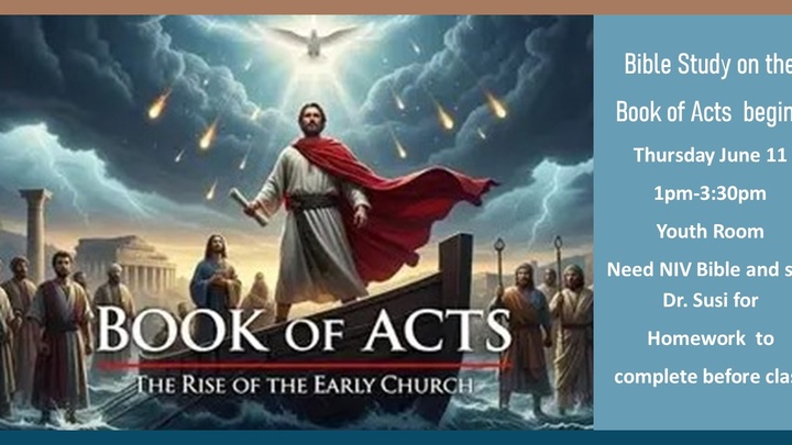 Bible Study: Book of Acts