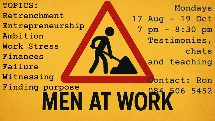 DBV: Men's Ministry Group: Men at Work